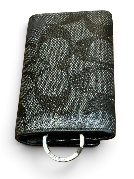 Coach Other - Coach Five Ring Key Case in Signature Canvas